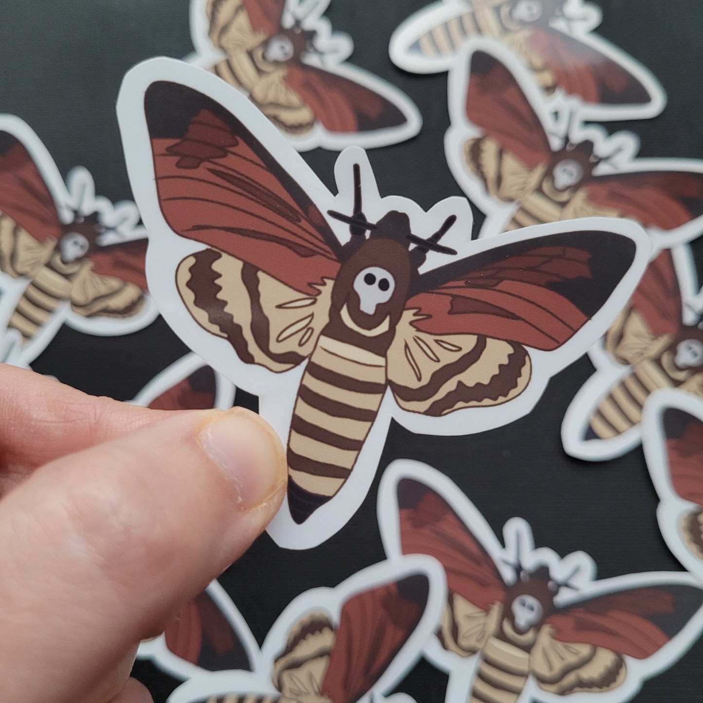 Death Moth | Waterproof Vinyl Sticker
