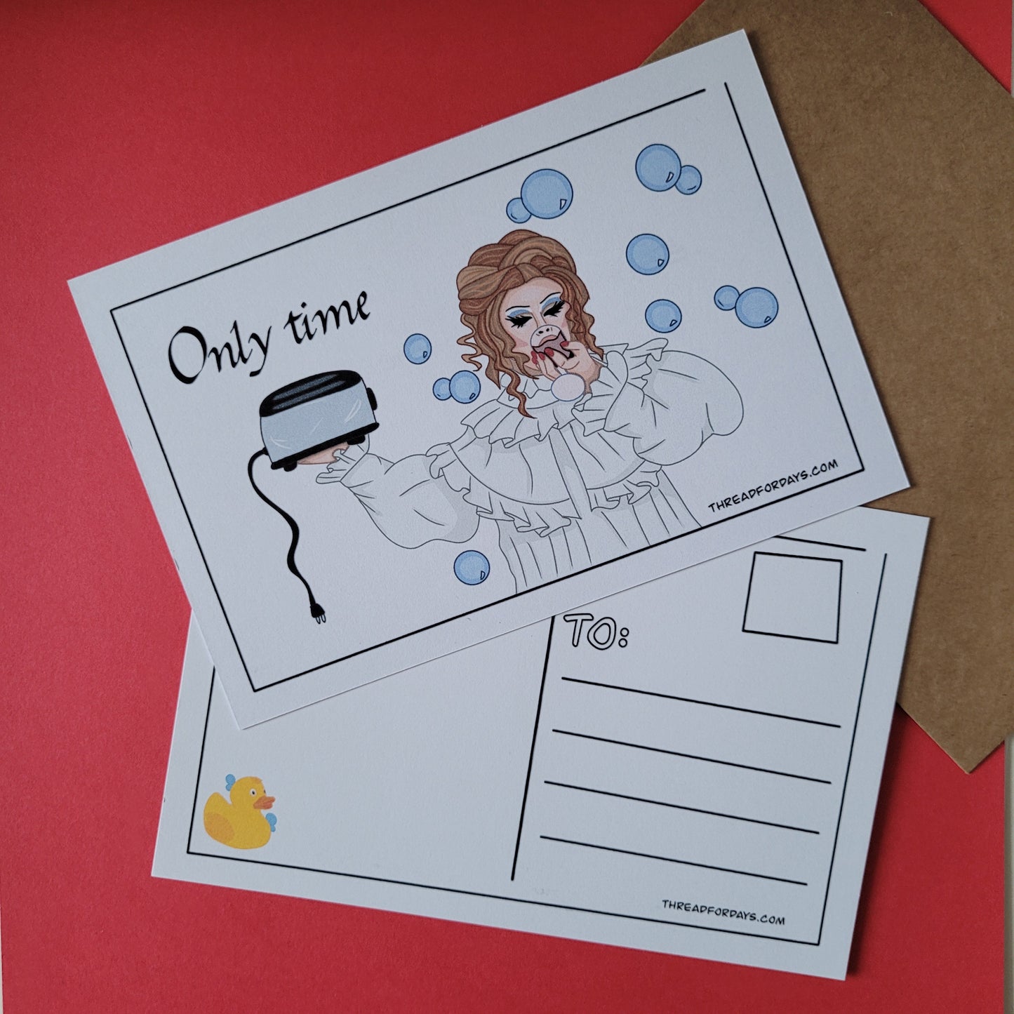 Only Time | 4x6 Postcard