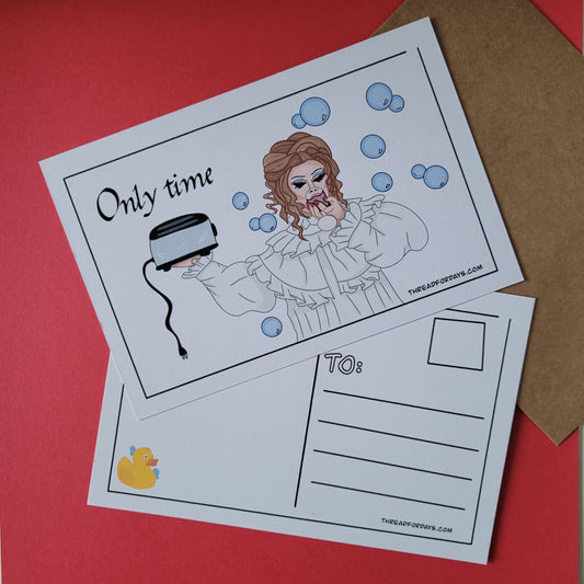 Only Time | 4x6 Postcard