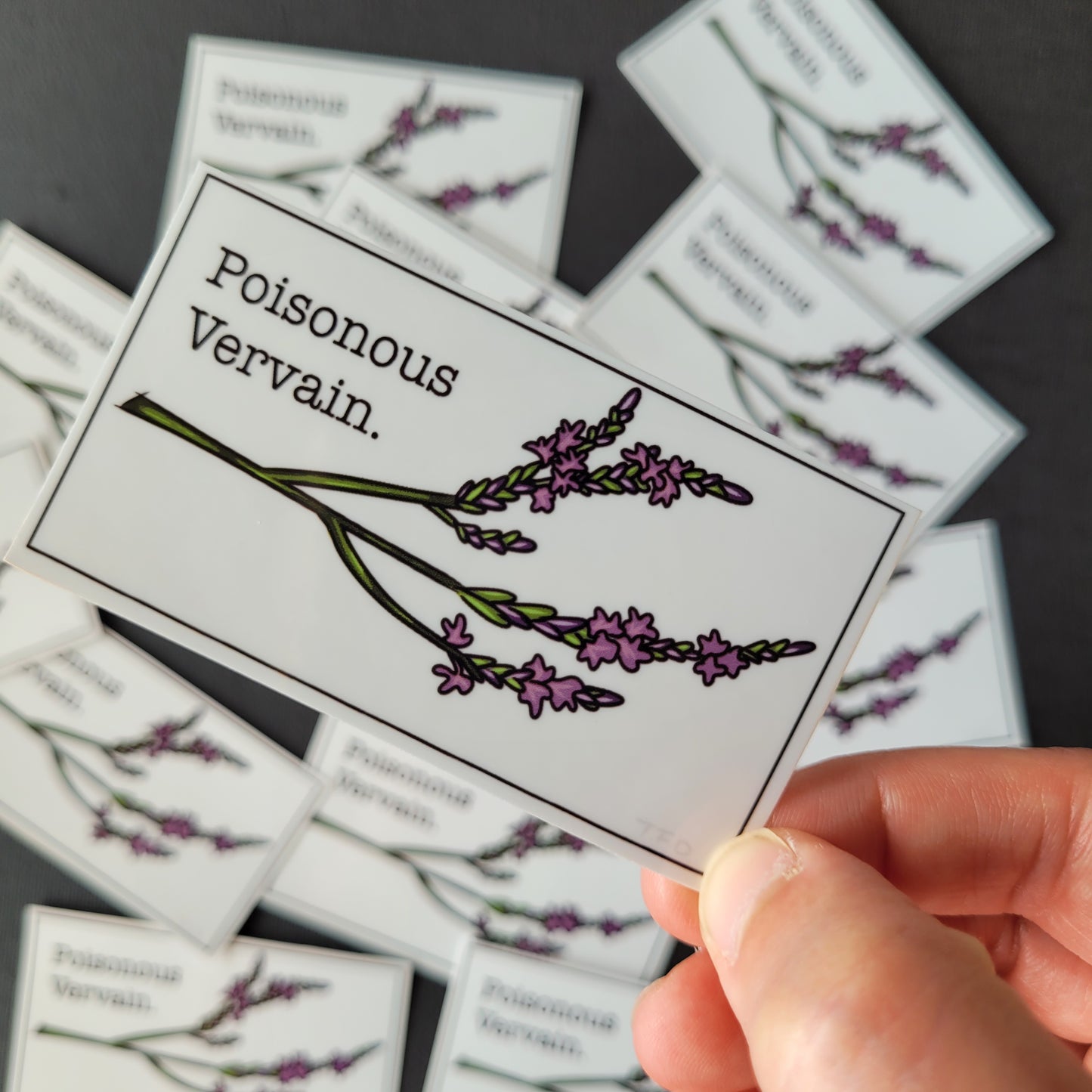 Vervain | Waterproof Vinyl Sticker