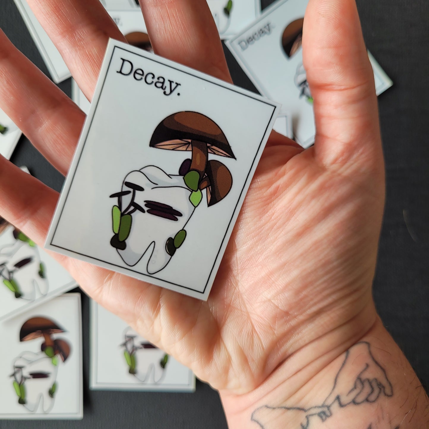 Decay | Waterproof Vinyl Sticker