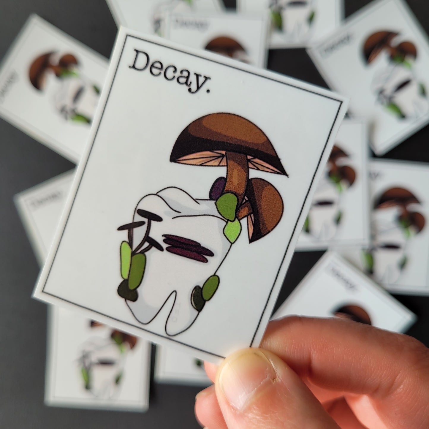 Decay | Waterproof Vinyl Sticker