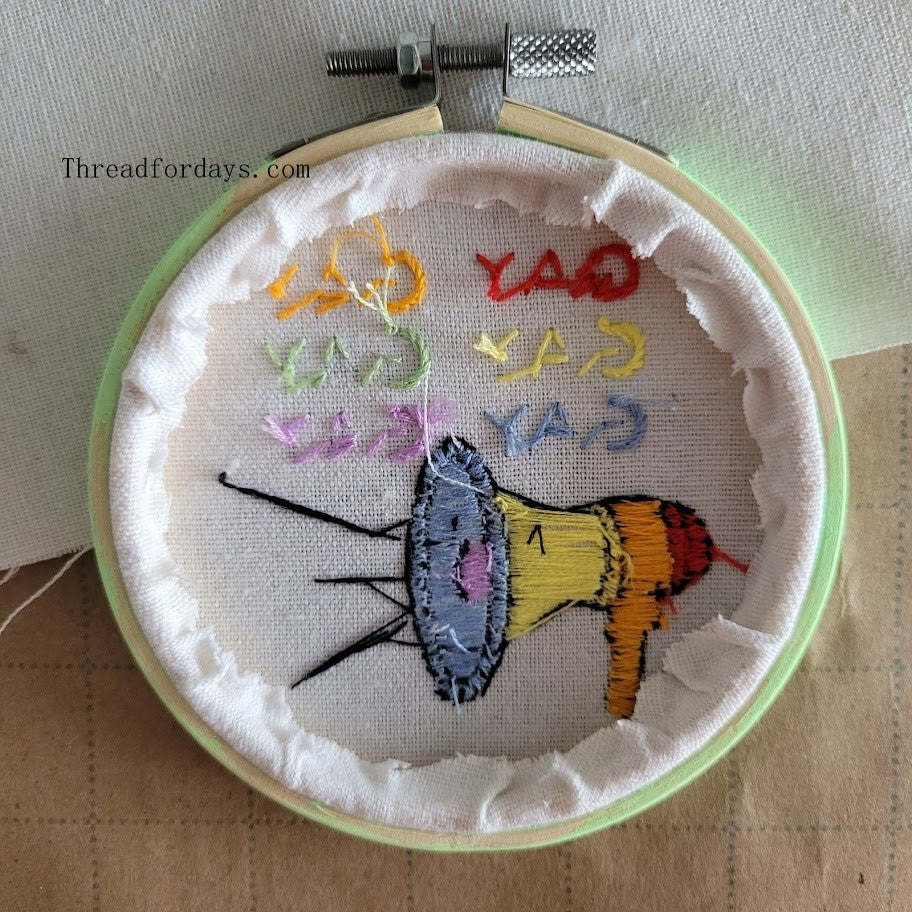 back of say gay hoop