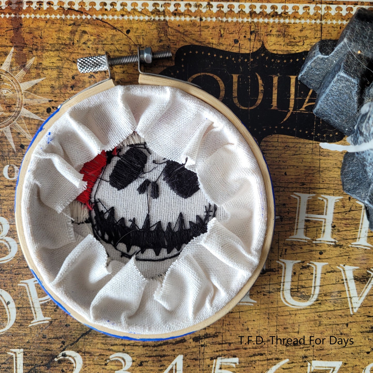 back of jack skellington hoop