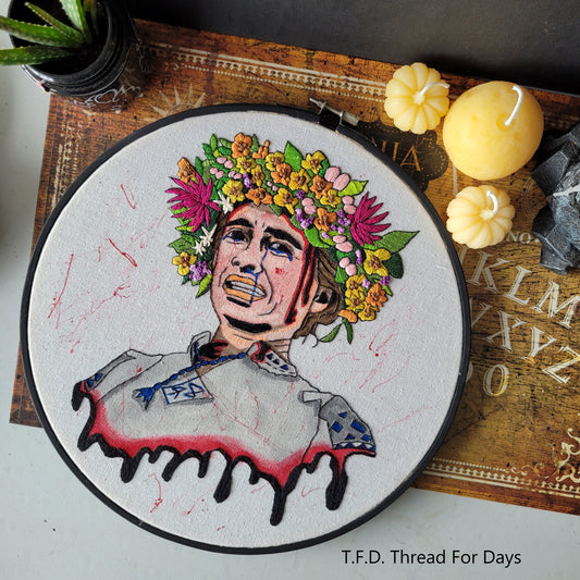 frotn of midsommar hoop