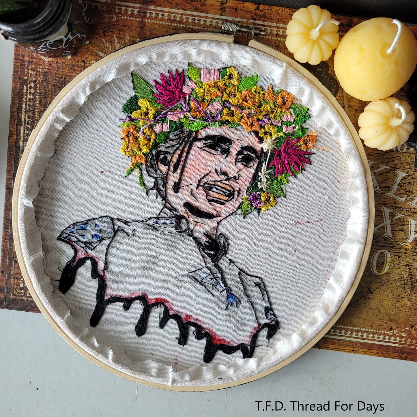 back of midsommar hoop