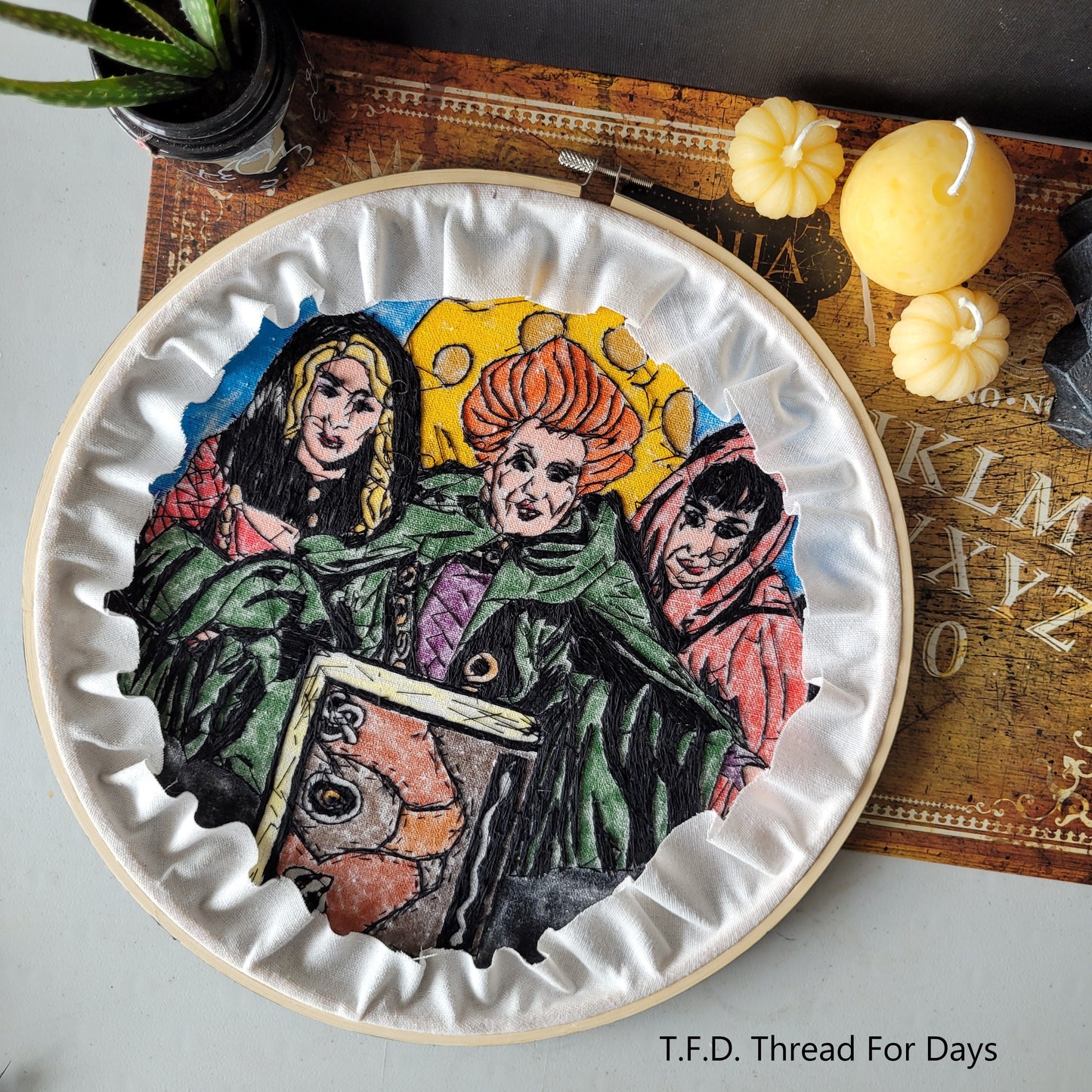 back of hocus pocus hoop