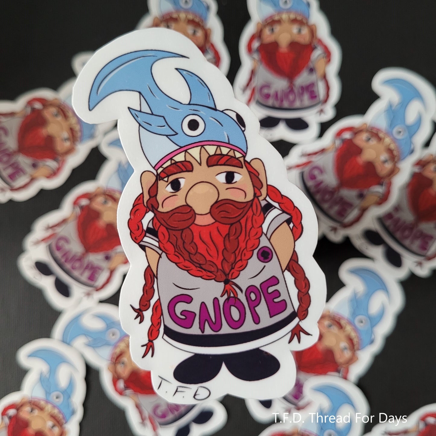 Ace Gnomosexual | Waterproof Vinyl Sticker