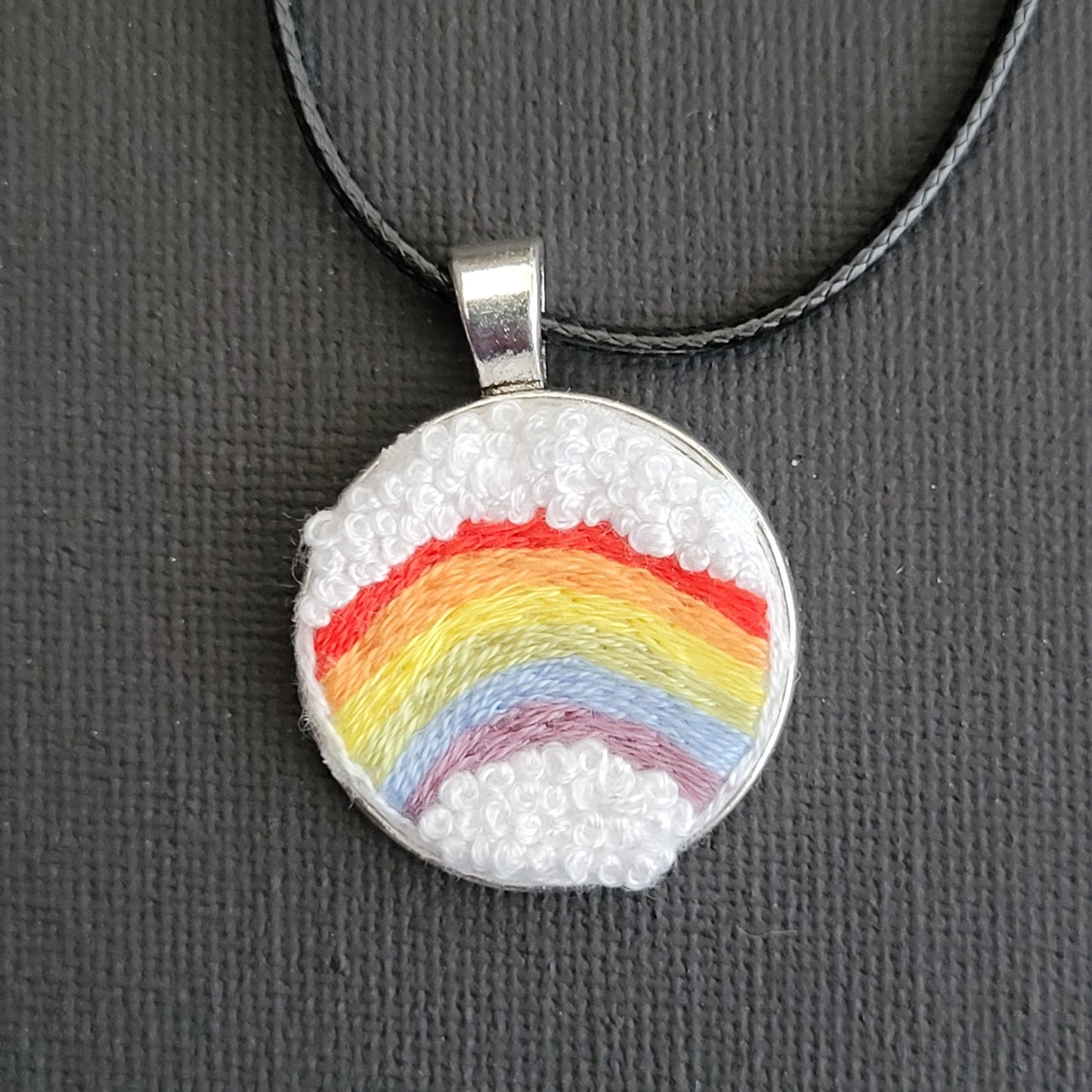 Embroidered Pendants