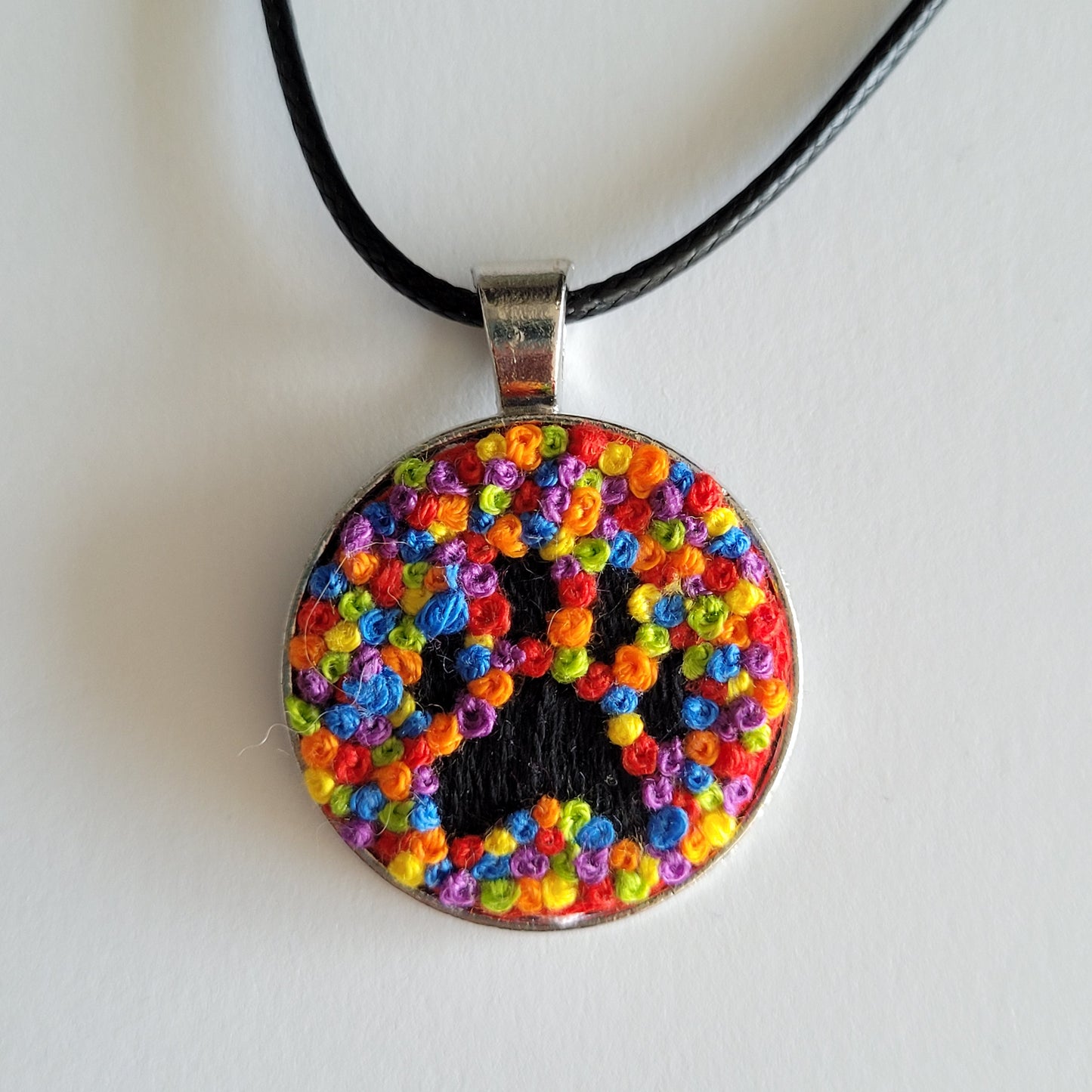 Embroidered Pendants