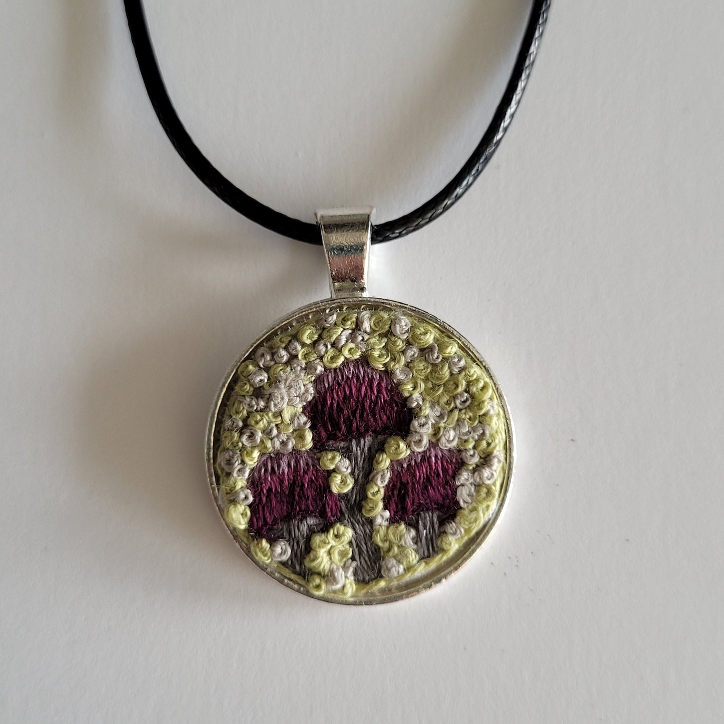 Embroidered Pendants