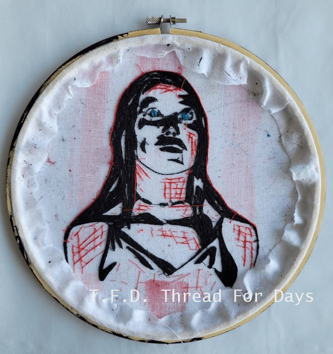 back of carrie hoop