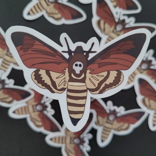 Death Moth | Waterproof Vinyl Sticker