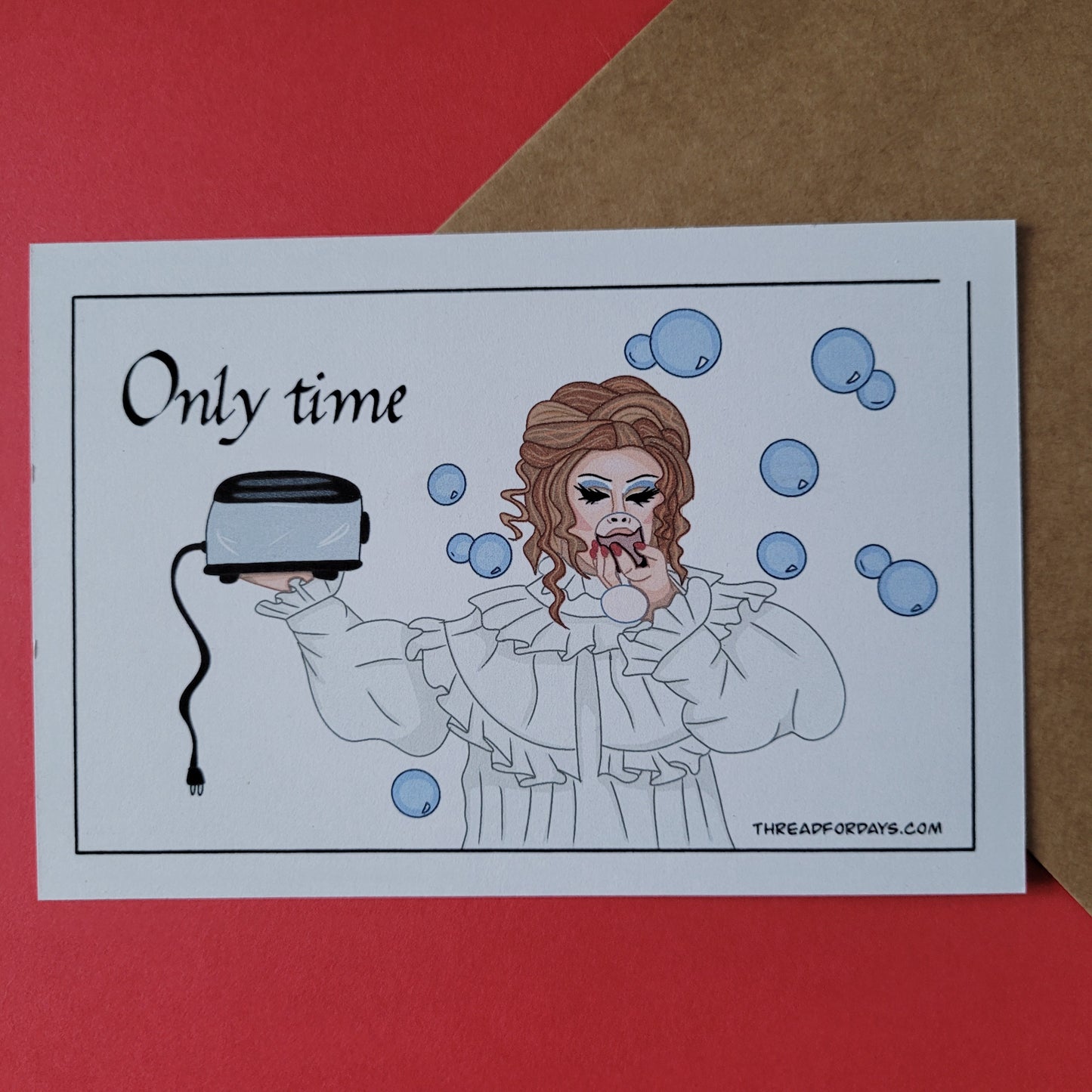 Only Time | 4x6 Postcard