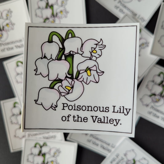 Lily of the Valley | Waterproof Vinyl Sticker