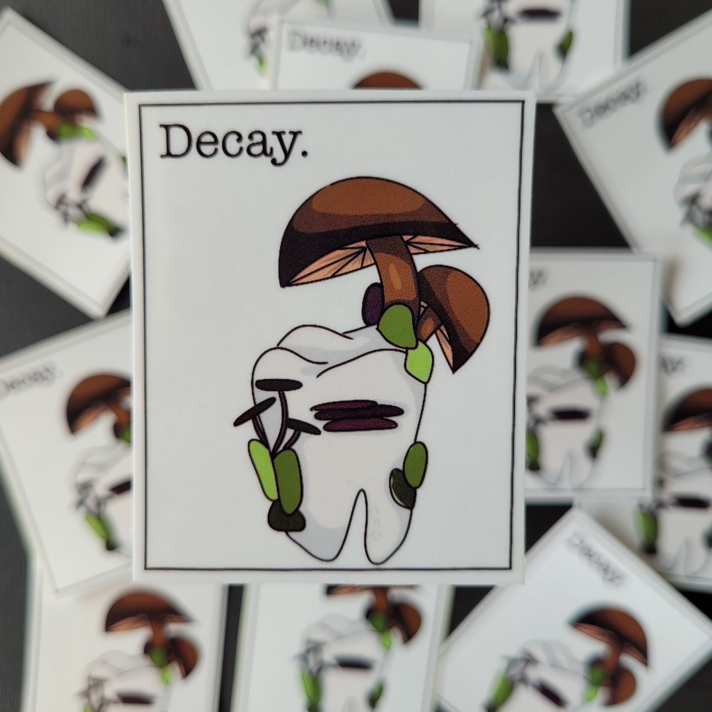 Decay | Waterproof Vinyl Sticker