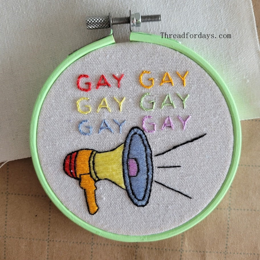 front of say gay hoop