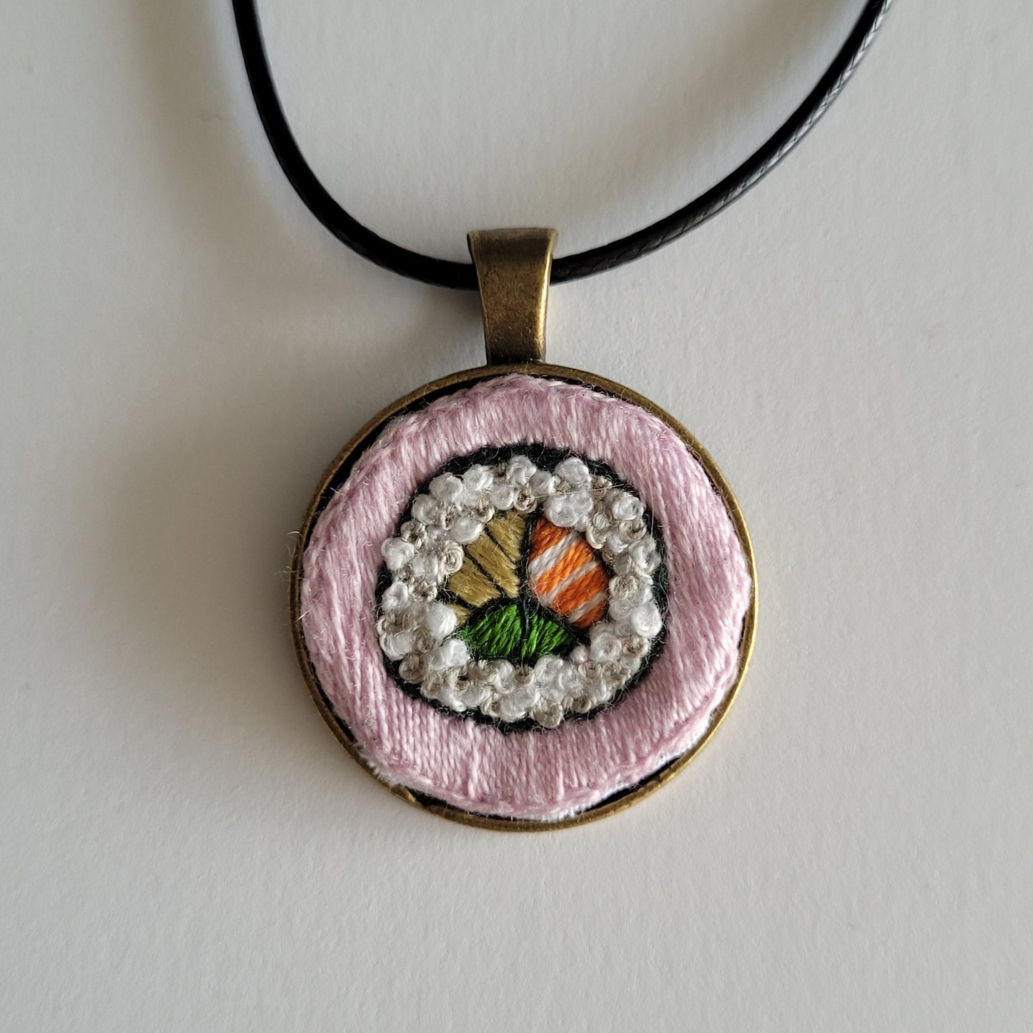 Embroidered Pendants